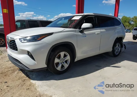 2021 Toyota Highlander Hybrid Le from USA, damaged, VIN 5TDZARAH5MS504642